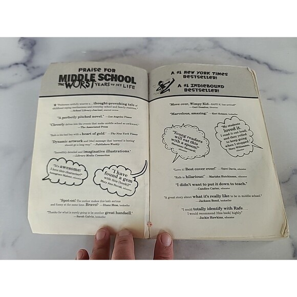 Middle School Ser.: Middle School, the Worst Years of My Life by Chris Tebbetts - Picture 3 of 10